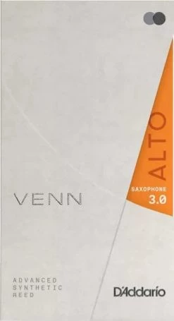 D'Addario VENN Alto Saxophone Reed, G2, Strength 3.0 Reeds