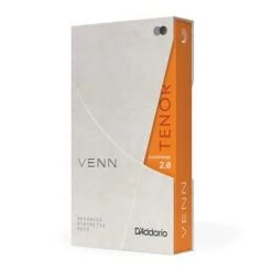 D'Addario VENN Tenor Saxophone Reed, G2, Strength 2.0