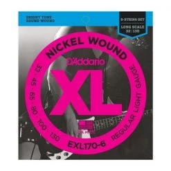 D'Addario XL Nickel Wound Bass Guitar Strings Guitar Accessories