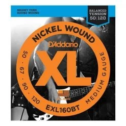 D'Addario XL Nickel Wound Bass Guitar Strings Guitar Accessories