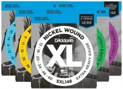 Guitar Accessories D'Addario XL Nickel Wound Electric Guitar Strings