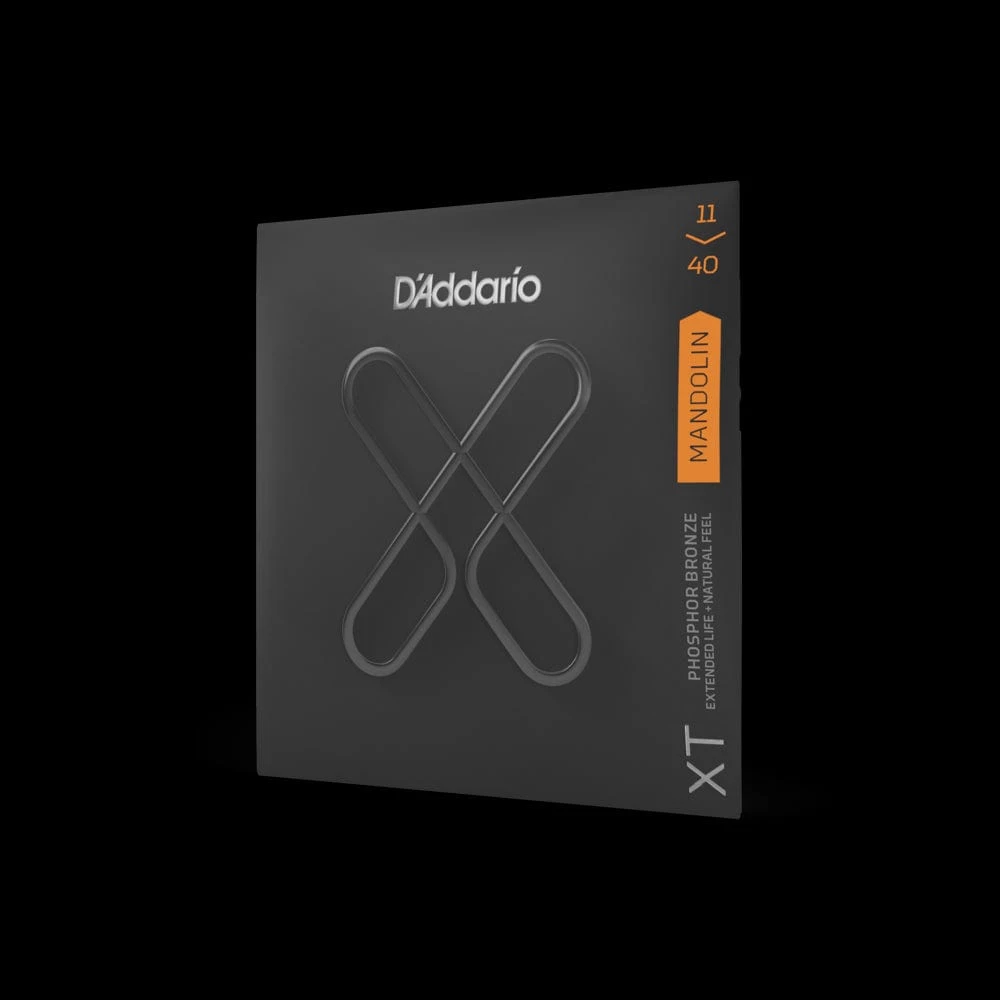 D'Addario XTM1140 XT Phosphor Bronze Mandolin Strings, Medium, 11-40 3 D'Addario XTM1140 XT Phosphor Bronze Mandolin Strings, Medium, 11-40
