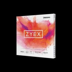 D'Addario Zyex Bass String Set, 3/4 Scale, Medium Tension | DZ61034M Strings