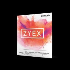 Strings D'Addario Zyex Viola String Set, Medium Scale, Medium Tension | DZ410MM