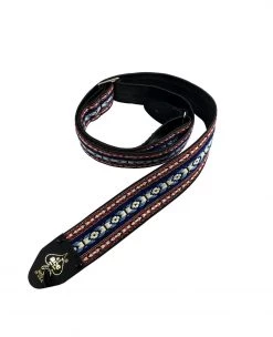 OMG MUSIC Guitar Accessories D'Andrea Ace Vintage Reissue Guitar Strap | Blue And Red Weave