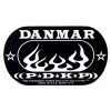 Drum Hardware Danmar Double Kick Impact Pad | Flames