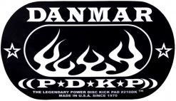 Drum Hardware Danmar Double Kick Impact Pad | Flames
