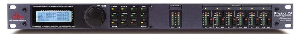 DBX DriveRack260 Multi Purpose PA Management Unit Studio/Recording 3 DBX DriveRack260 Multi Purpose PA Management Unit Studio/Recording
