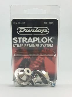 Dunlop 1031N Nickel Guitar Straplocks Guitar Accessories