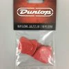 Guitar Accessories Dunlop 47P3N | Jazz III Nylon Sharp Guitar Picks | 1.38mm | 6 Pack