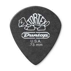 Dunlop 482P.73 Tortex Pitch Black Jazz III Guitar Picks 12 Pack Guitar Accessories