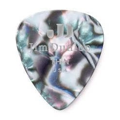 Guitar Accessories Dunlop Abalone Celluloid Guitar Pick | 12 Pack