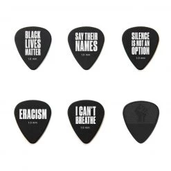 Guitar Accessories DUNLOP BLACK LIVES MATTER TORTEX 1.0 PICK TIN | BLMT04