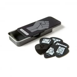 Guitar Accessories DUNLOP BLACK LIVES MATTER TORTEX 1.0 PICK TIN | BLMT04