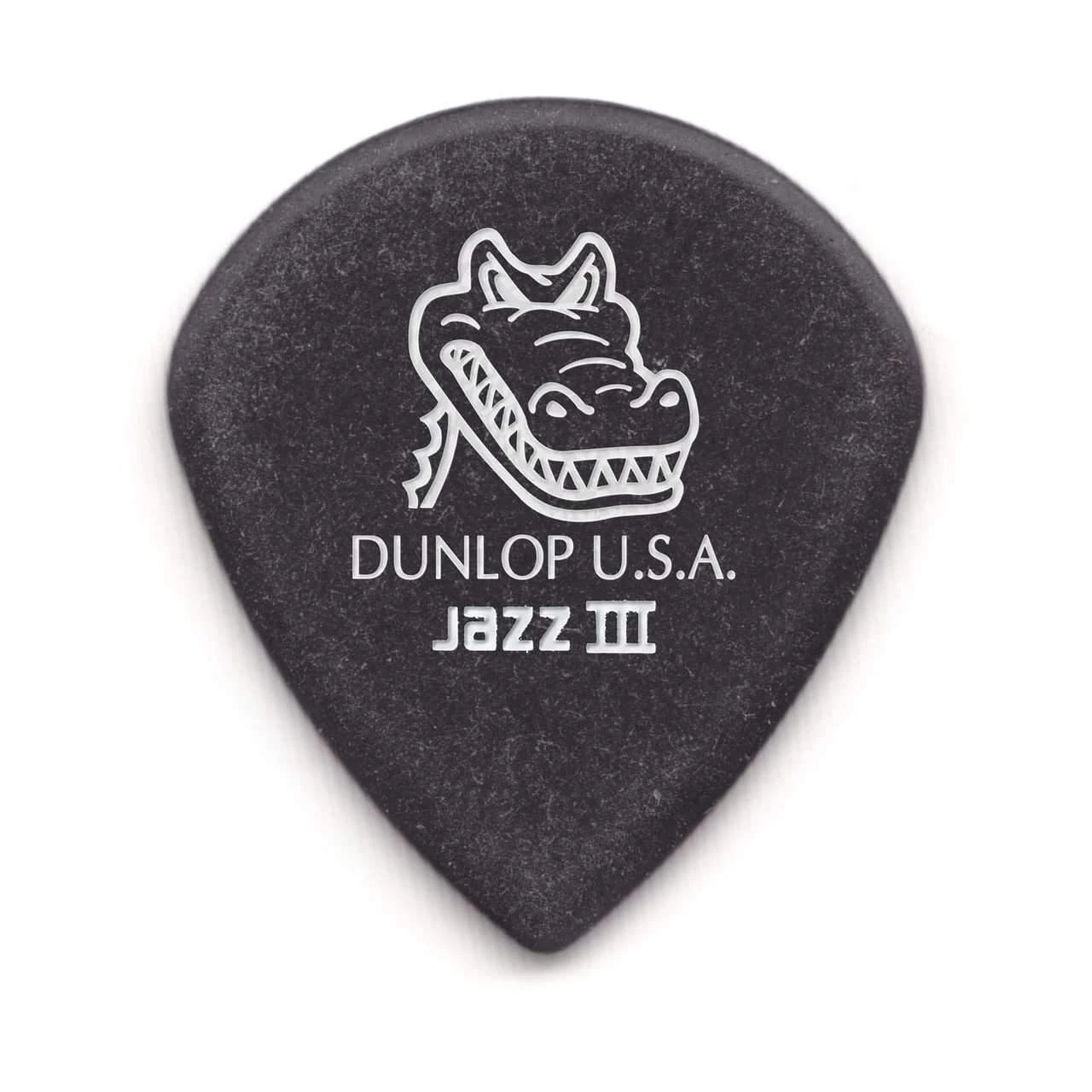 Guitar Accessories DUNLOP GATOR GRIP JAZZ III GUITAR PICK | 1.14MM THICKNESS | 6 PACK 3 Guitar Accessories DUNLOP GATOR GRIP JAZZ III GUITAR PICK | 1.14MM THICKNESS | 6 PACK