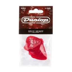 Guitar Accessories Dunlop Gels Guitar Pick 12-Pack | Heavy Gauge | 486PHV