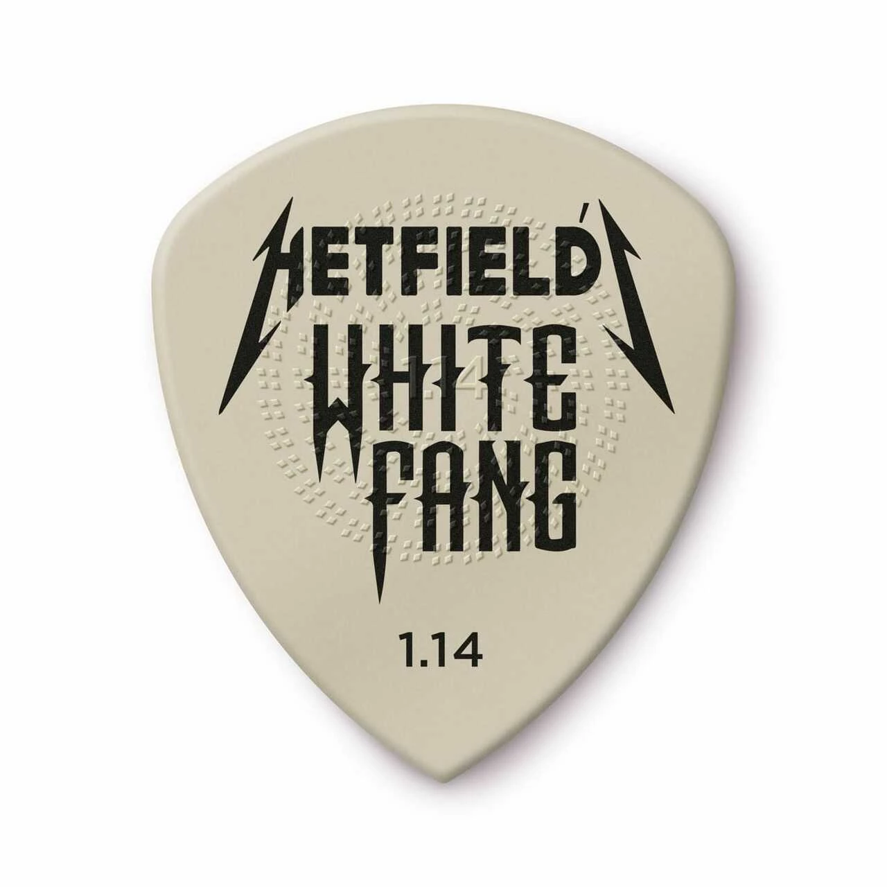 DUNLOP HETFIELD'S WHITE FANG™ CUSTOM FLOW® PICK 1.14MM | PH122P114 Guitar Accessories 4 DUNLOP HETFIELD'S WHITE FANG™ CUSTOM FLOW® PICK 1.14MM | PH122P114 Guitar Accessories