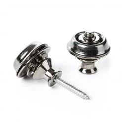 Guitar Accessories Dunlop Straplok Dual Strap Retainers | Black Nickel