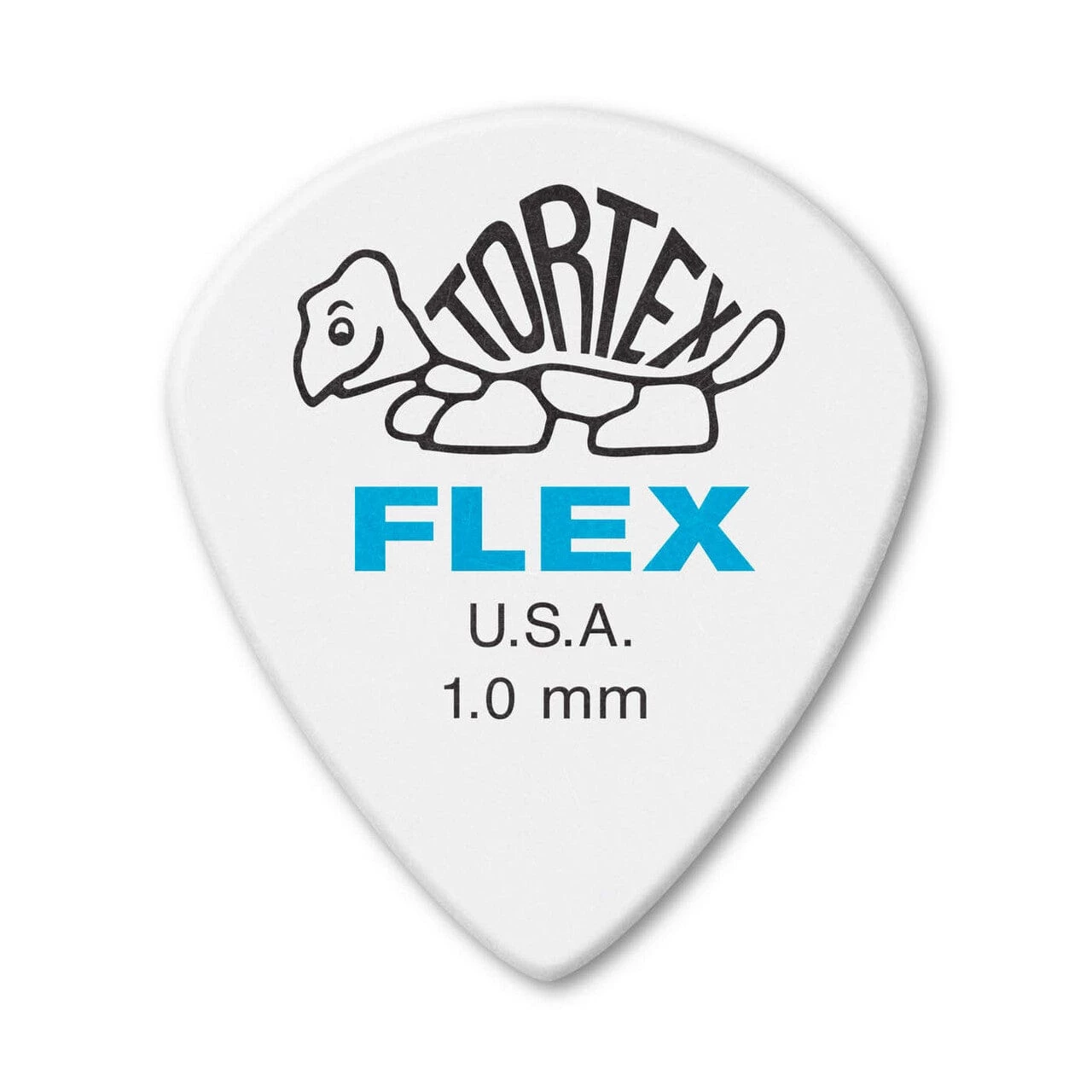 Dunlop Tortex Flex Jazz III XL 1.0mm Picks, 12 Pack | 23466100012 3 Dunlop Tortex Flex Jazz III XL 1.0mm Picks, 12 Pack | 23466100012