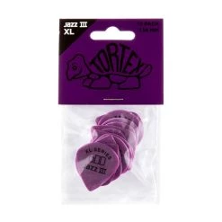 Dunlop Tortex Jazz III XL 1.14 Guitar Pick 12-Pack | 498P114