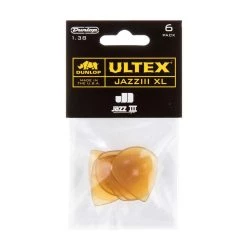 Dunlop Ultex Jazz III XL Guitar Pick 6-Pack | 427PXL Guitar Accessories