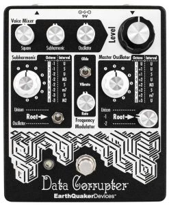 EarthQuaker Data Corrupter Modulated Monophonic Harmonizing PLL Effects