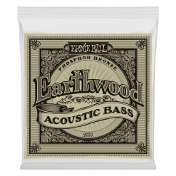 Ernie Ball Earthwood Phosphor Bronze Acoustic Bass Strings | Gauge 45-95 Guitar Accessories