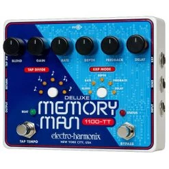 Electro Harmonix Electro-Harmonix 1100-TT Deluxe Memory Man 1100ms Tap Tempo Delay Pedal Effects