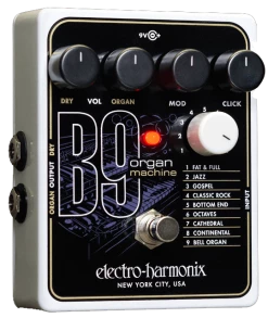 Electro Harmonix B9 Organ Machine Guitar Effects Pedal
