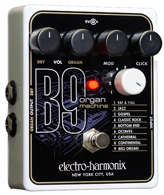 Electro Harmonix B9 Organ Machine Guitar Effects Pedal 3 Electro Harmonix B9 Organ Machine Guitar Effects Pedal