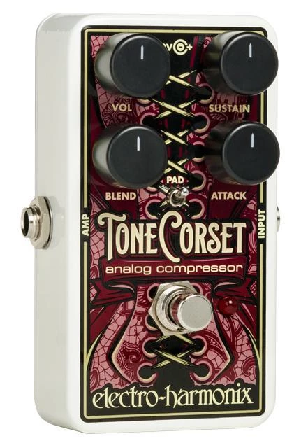 Electro Harmonix Effects Electro-Harmonix Tone Corset Analog Compressor Pedal 6 Electro Harmonix Effects Electro-Harmonix Tone Corset Analog Compressor Pedal