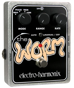 Electro Harmonix Electro Harmonx WORM Vibrato Tremolo Effects Pedal