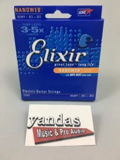Elixir Nanoweb Coated Electric Guitar Strings Guitar Accessories
