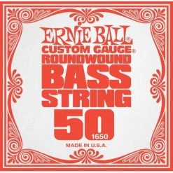 Guitar Accessories ERNIE BALL .050 Slinky Nickel Wound Bass Single String 1650