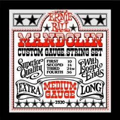 Folk Instrument Accessories Ernie Ball 2320 Mandolin Medium Gauge Strings | 10-36