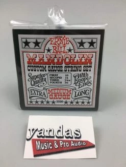 Folk Instrument Accessories Ernie Ball 2320 Mandolin Medium Gauge Strings | 10-36