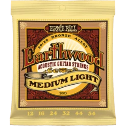 Ernie Ball Earthwood 80/20 Bronze Acoustic Guitar Strings Guitar Accessories