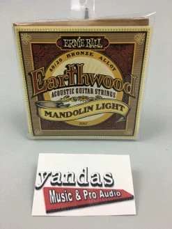 Ernie Ball Earthwood Light Mandolin Strings | 80/20 Bronze | 2067 Folk Instrument Accessories