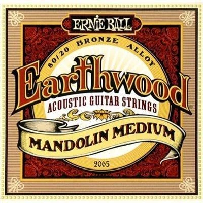 Ernie Ball Earthwood Medium Mandolin Strings | 80/20 Bronze | 2065 3 Ernie Ball Earthwood Medium Mandolin Strings | 80/20 Bronze | 2065