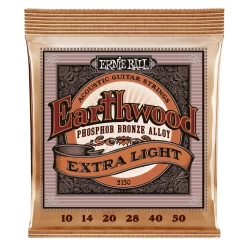 Ernie Ball Earthwood Phosphor Bronze Acoustic Guitar Strings Guitar Accessories