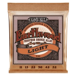 Ernie Ball Earthwood Phosphor Bronze Acoustic Guitar Strings Guitar Accessories
