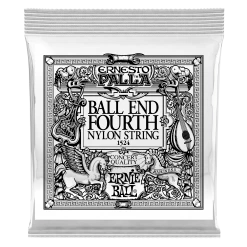 Ernie Ball Gold 4th Ernesto Palla Nylon Ball End Classical Guitar Strings 6 Pack Guitar Accessories