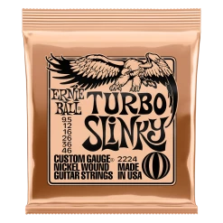 Guitar Accessories Ernie Ball Turbo Slinky Guitar Strings | 9.5-46