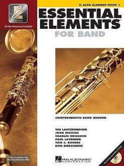 Hal Leonard Method Books Essential Elements For Band Book 1 With EEi - Alto Clarinet
