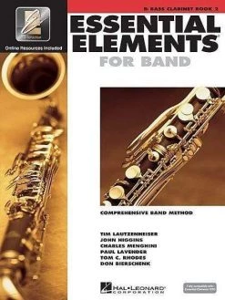 Hal Leonard Essential Elements For Band Book 2 With EEi - Bass Clarinet Method Books