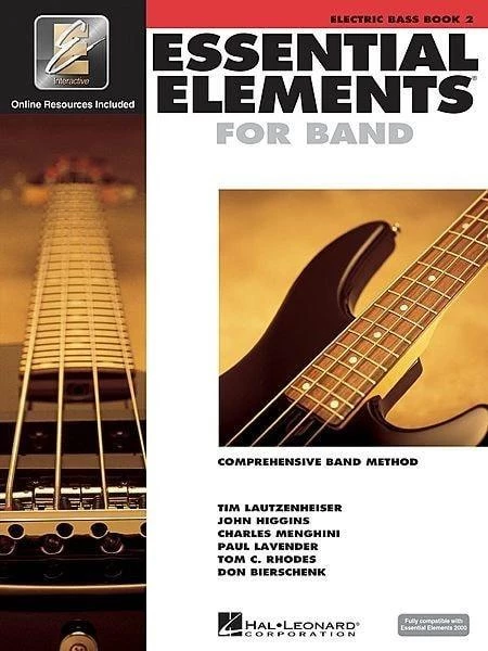 Hal Leonard Essential Elements For Band Book 2 With EEi - Electric Bass 3 Hal Leonard Essential Elements For Band Book 2 With EEi - Electric Bass