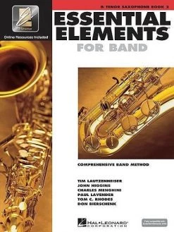 Hal Leonard Essential Elements For Band Book 2 With EEi - Tenor Sax Method Books