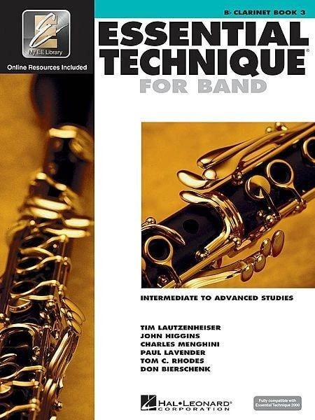 Hal Leonard Essential Technique For Band Book 3 - Clarinet Method Books 3 Hal Leonard Essential Technique For Band Book 3 - Clarinet Method Books