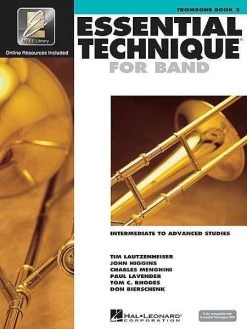 Hal Leonard Essential Technique For Band Book 3 - Trombone Method Books