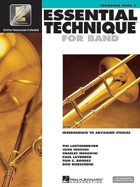 Hal Leonard Essential Technique For Band Book 3 - Trombone Method Books 3 Hal Leonard Essential Technique For Band Book 3 - Trombone Method Books